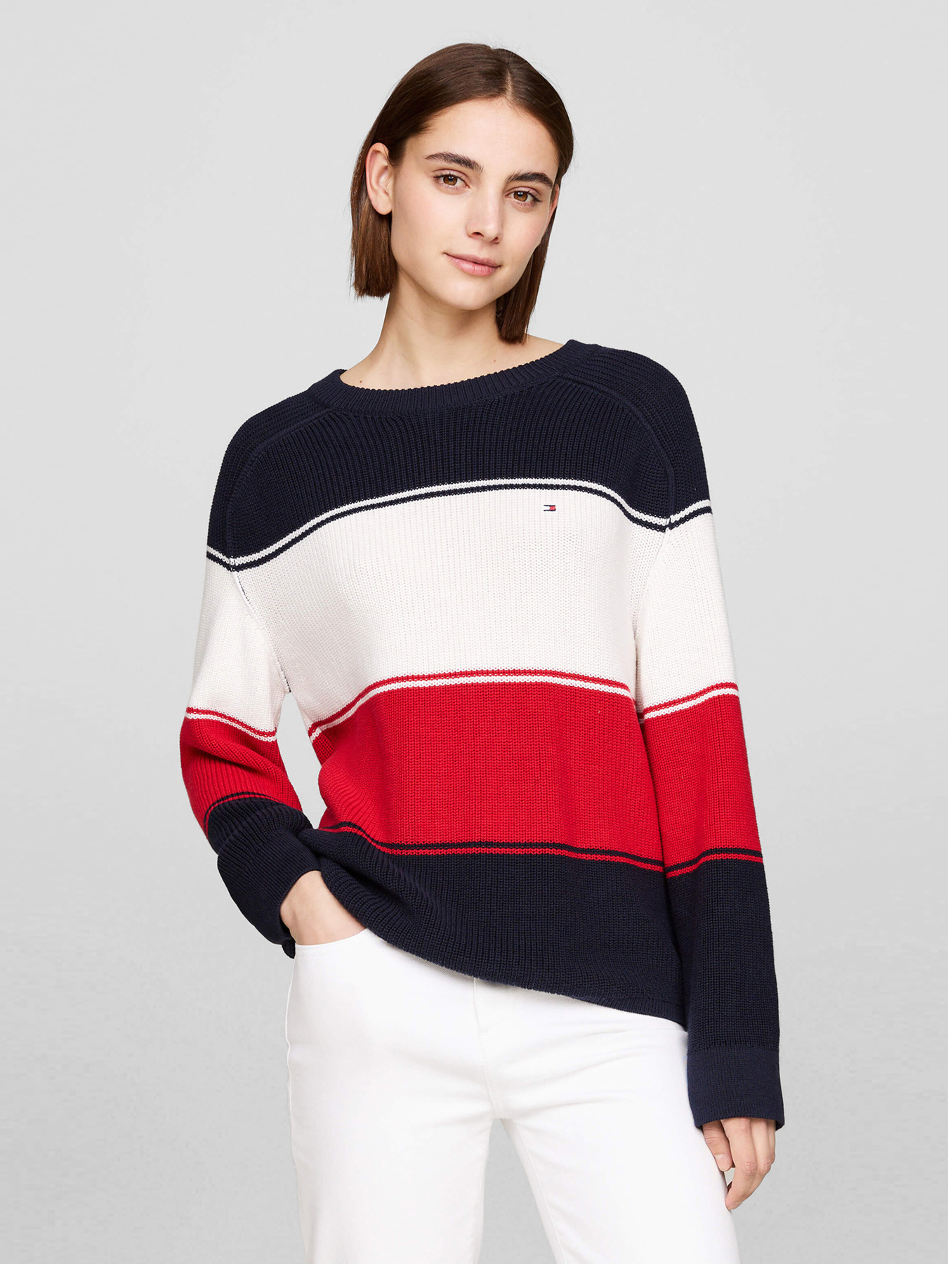 Джемпер Tommy Hilfiger модель WW0WW40751-03K Джемпер Tommy Hilfiger модель WW0WW40751-03K Фото