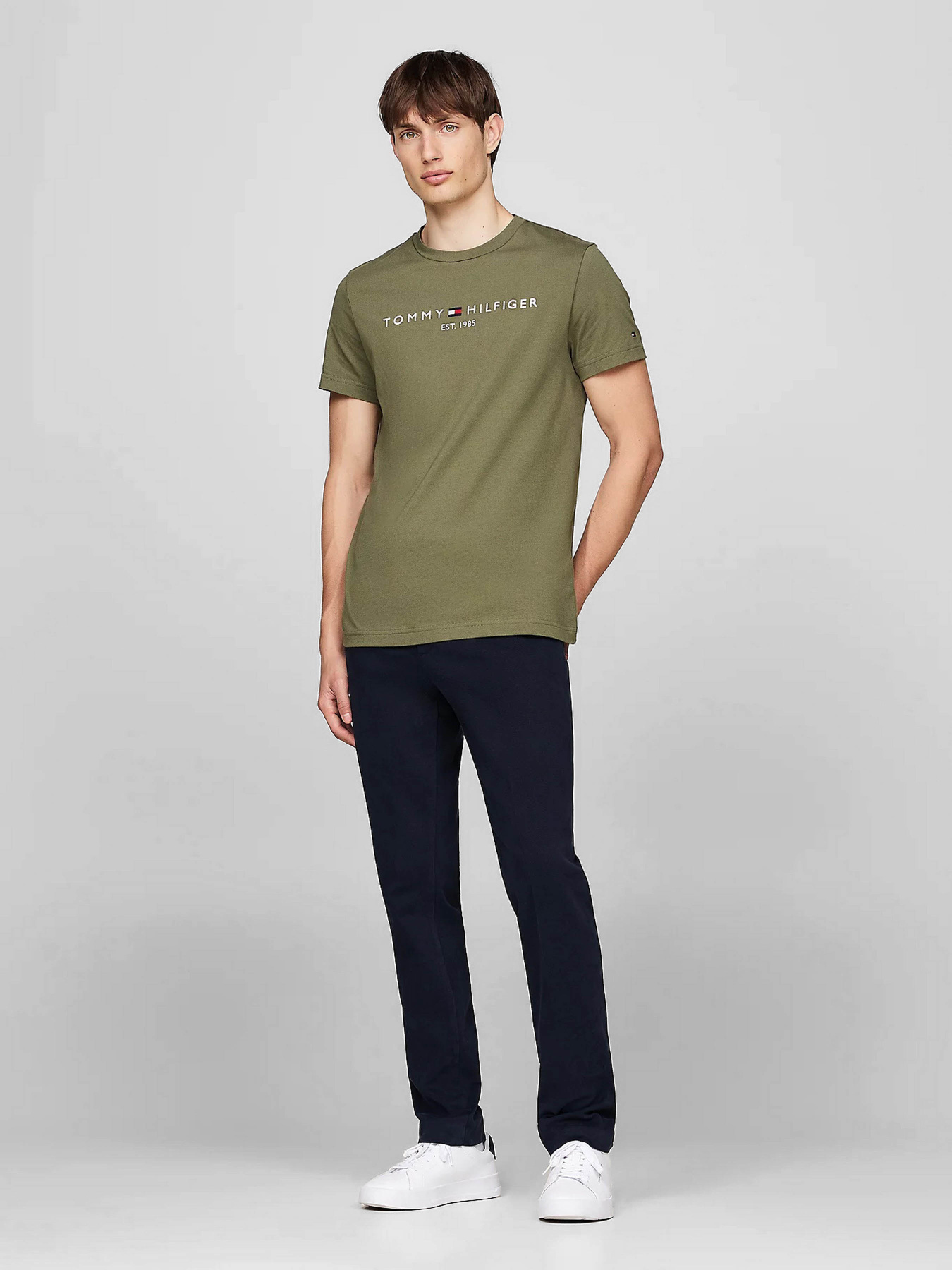 Футболка Tommy Hilfiger модель MW0MW11797-PLI Фото