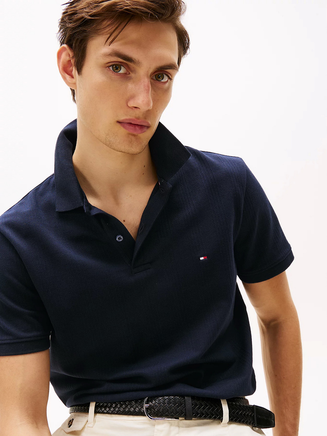 Поло Tommy Hilfiger модель MW0MW38951-DW5 Поло Tommy Hilfiger модель MW0MW38951-DW5 Фото