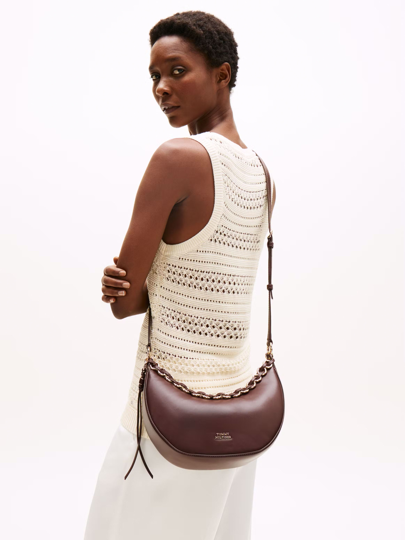 Хобо Tommy Hilfiger модель AW0AW17467-GSZ Фото