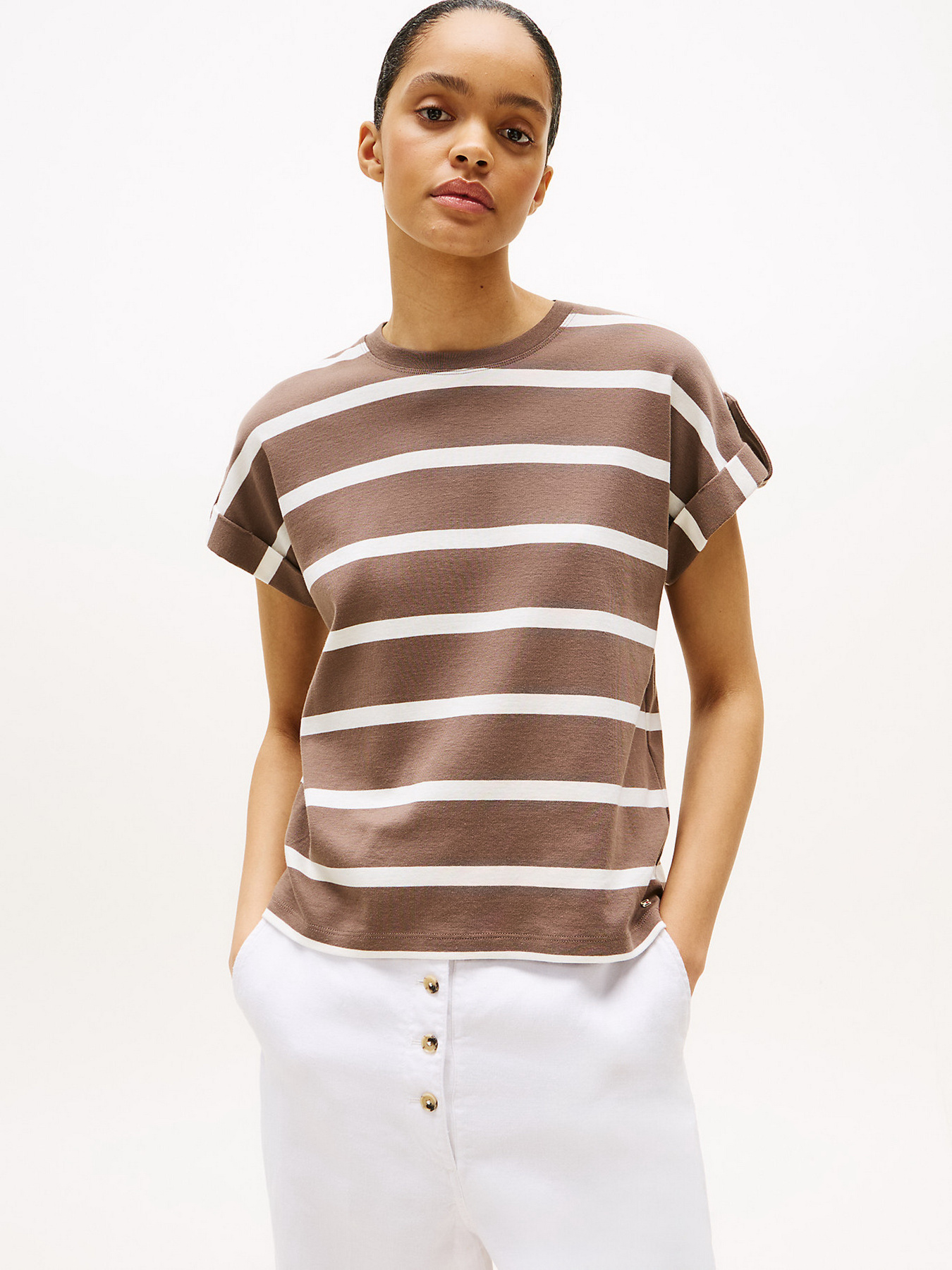 Футболка Tommy Hilfiger модель WW0WW45628-0BL Фото