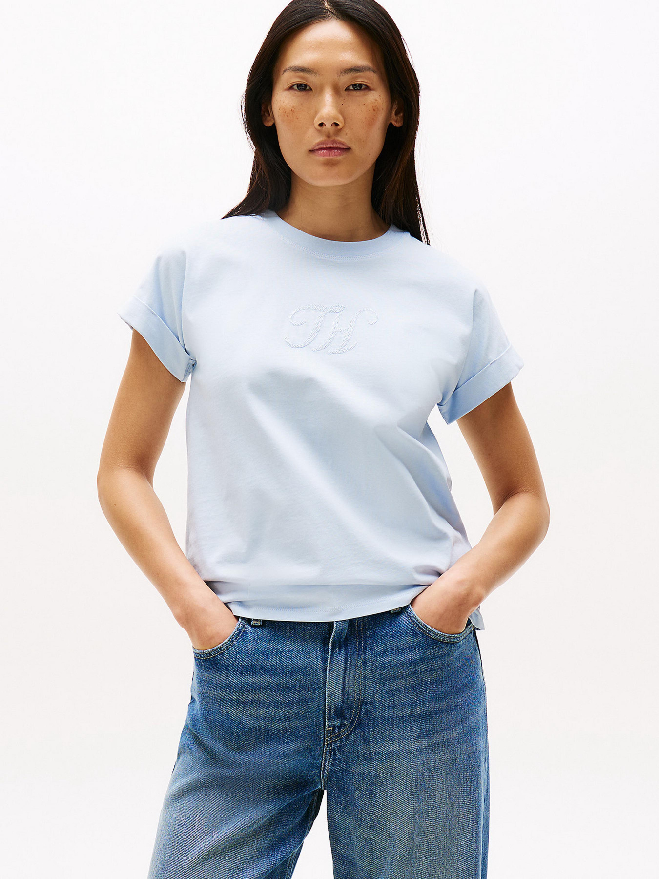 Футболка Tommy Hilfiger модель WW0WW47157-C1O Фото