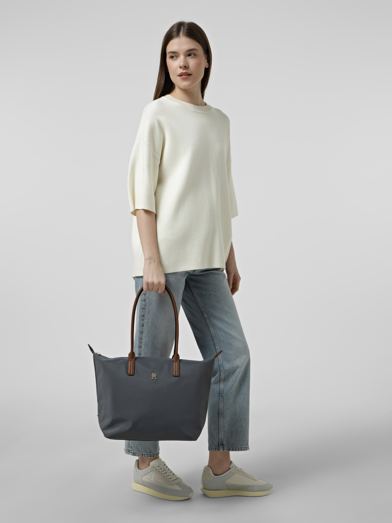 Шоппер Tommy Hilfiger POPETTE TOTE модель AW0AW17711-PTU Фото