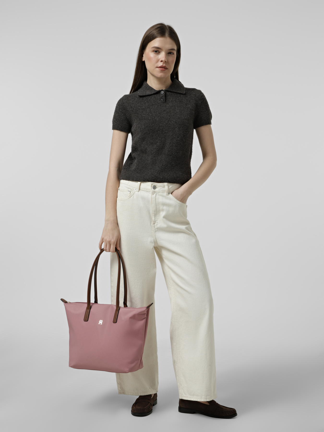 Шоппер Tommy Hilfiger POPETTE TOTE модель AW0AW17711-VKW Шоппер Tommy Hilfiger POPETTE TOTE модель AW0AW17711-VKW Фото