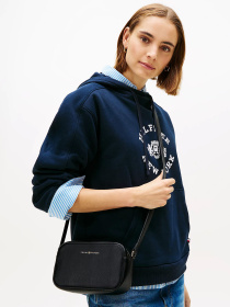 Кросс-боди Tommy Hilfiger TH LOGO CAMERA BAG модель AW0AW18115-BDS Фото