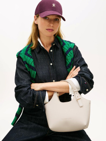 Кросс-боди Tommy Hilfiger TH LOGO MINI TOTE модель AW0AW18281-AEO Фото