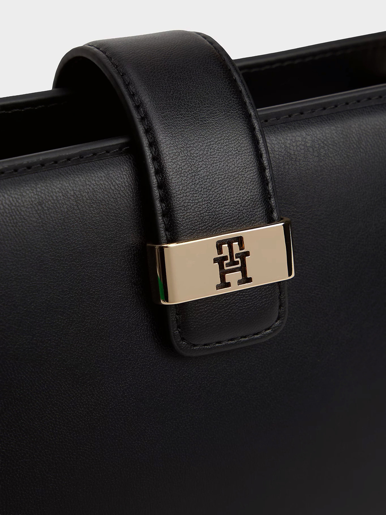 Сумка Tommy Hilfiger TH HERITAGE MINI SATCHEL модель AW0AW18286-BDS Фото