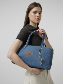 Сумка Tommy Hilfiger TJW COOL DENIM TOTE модель AW0AW18576-1A7 Сумка Tommy Hilfiger TJW COOL DENIM TOTE модель AW0AW18576-1A7 Фото