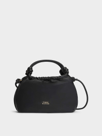 Сумки Tommy Hilfiger TH SOFT LEATHER MED CROSSOVER модель AW0AW18369-BDS Фото