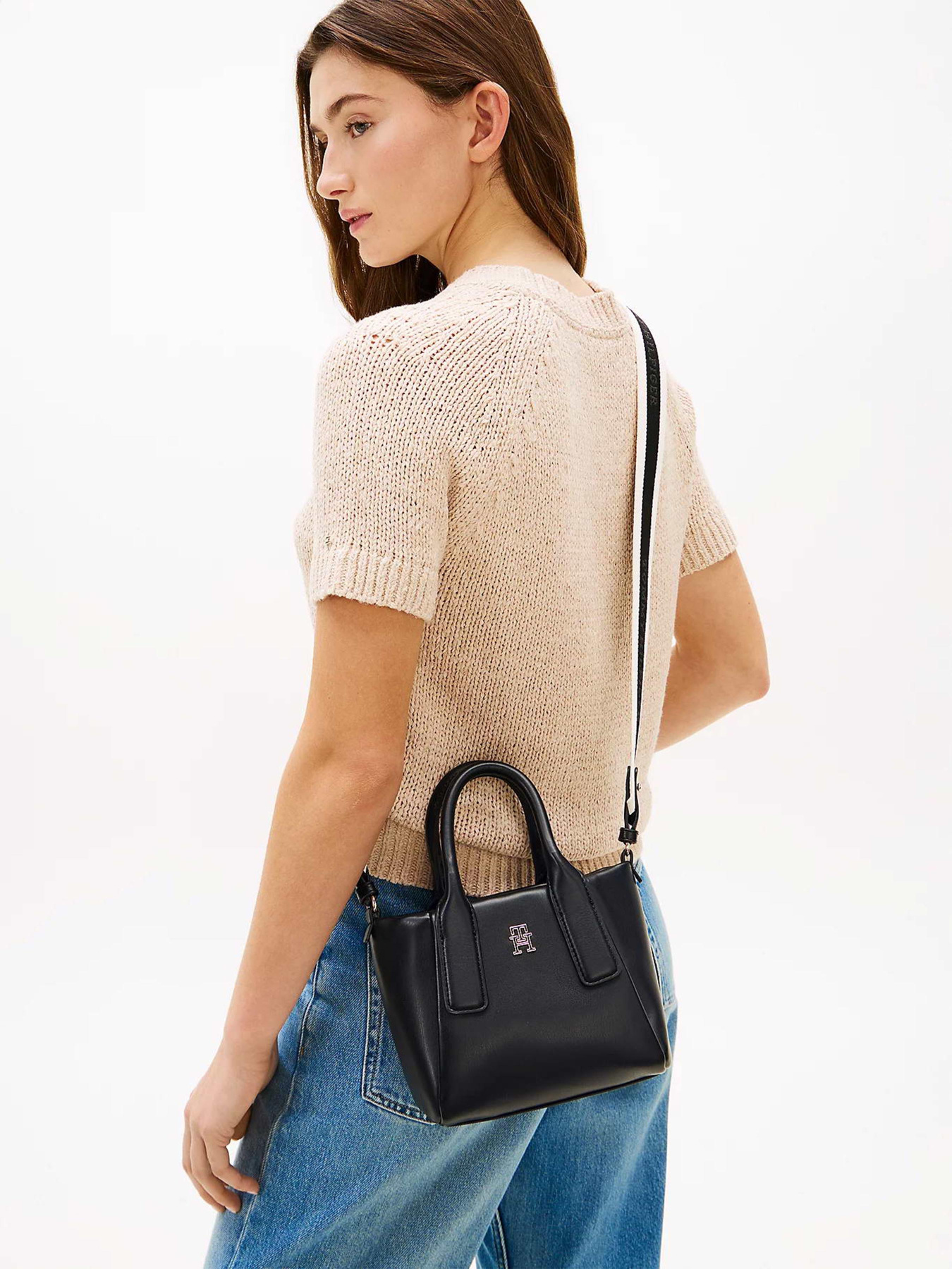 Сумка Tommy Hilfiger TH ESSENTIAL MINI TOTE модель AW0AW18371-BDS Фото