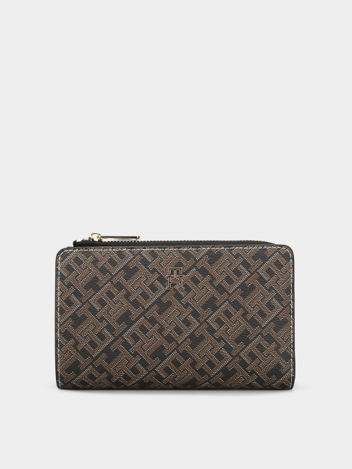 Кошельки Tommy Hilfiger TH ICON BIFOLD WALLET MONOPLAY модель AW0AW18594-0GJ Фото