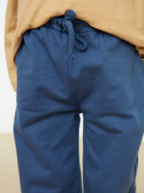 Штаны спортивные Trendyol модель TKDAW22EA0101/Indigo Штаны спортивные Trendyol модель TKDAW22EA0101/Indigo Фото