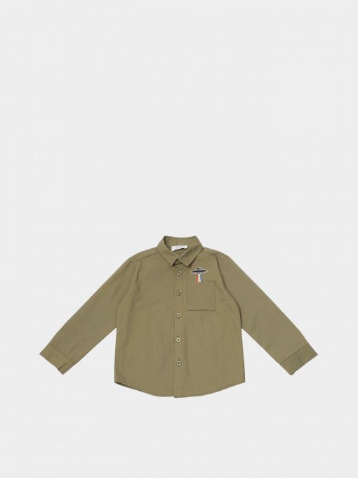 Рубашка повседневная Trendyol модель TKDAW22GO1166/Haki Фото