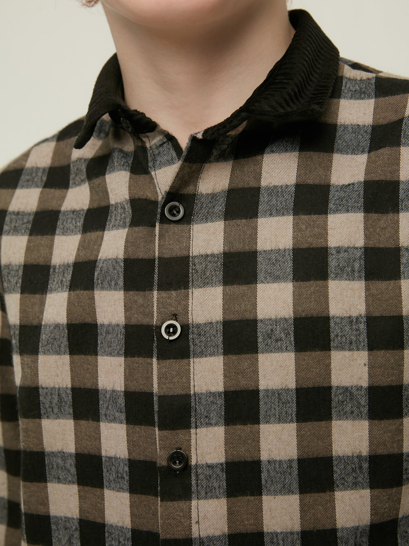 Рубашка Trendyol модель TKDAW22GO1207/Kahverengi Фото