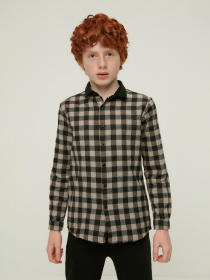 Рубашка Trendyol модель TKDAW22GO1207/Kahverengi Фото