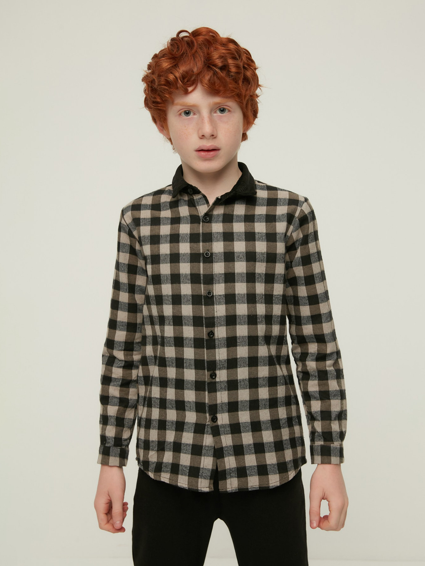 Сорочка повсякденна Trendyol модель TKDAW22GO1207/Kahverengi Фото