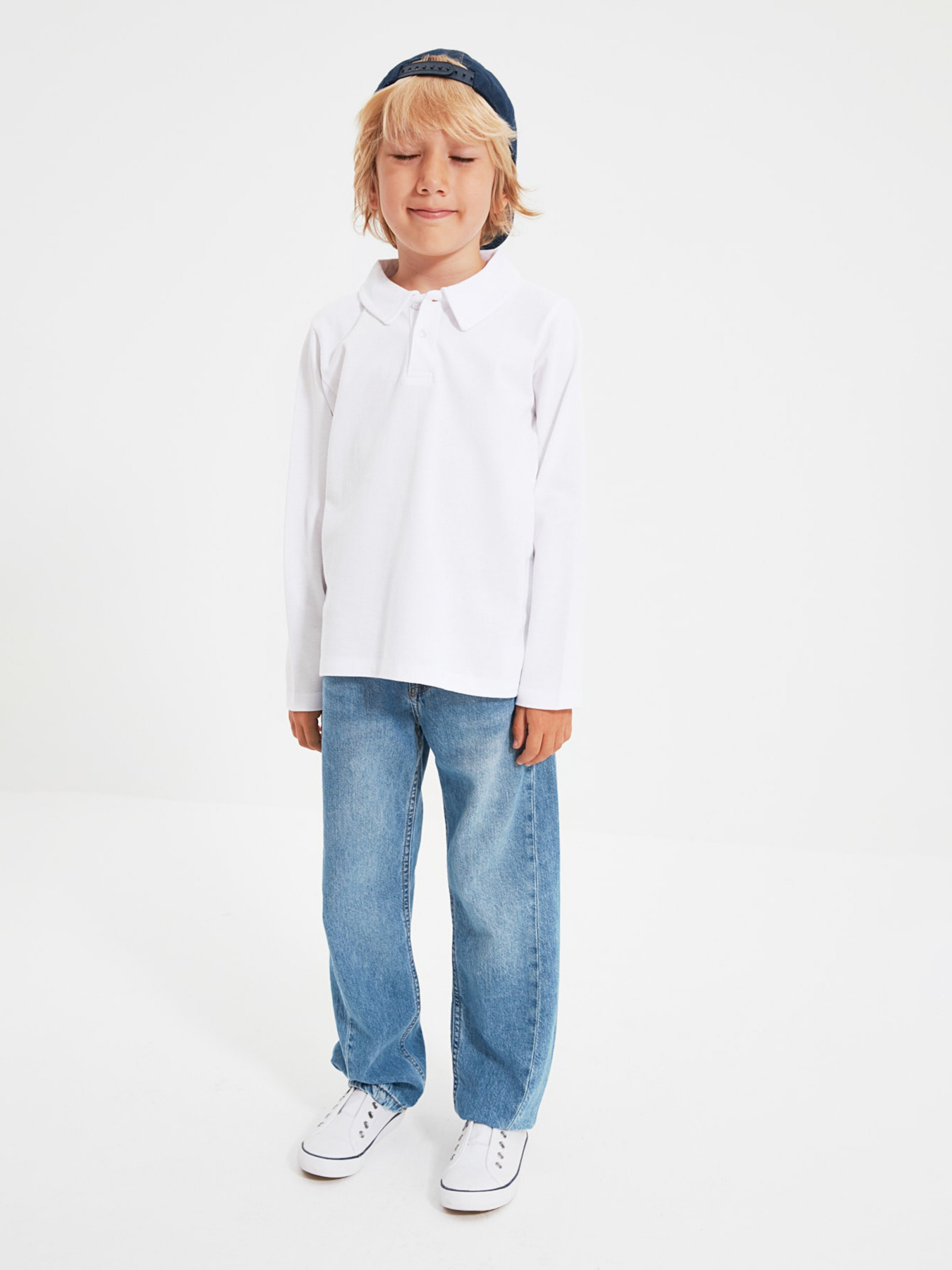 Поло Trendyol модель TKDAW22PO0005/Beyaz Фото