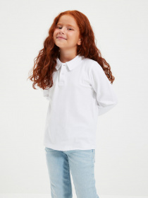 Поло Trendyol модель TKDAW22PO0005/Beyaz Фото