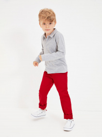 Поло Trendyol модель TKDAW22PO0005/Gri Поло Trendyol модель TKDAW22PO0005/Gri Фото