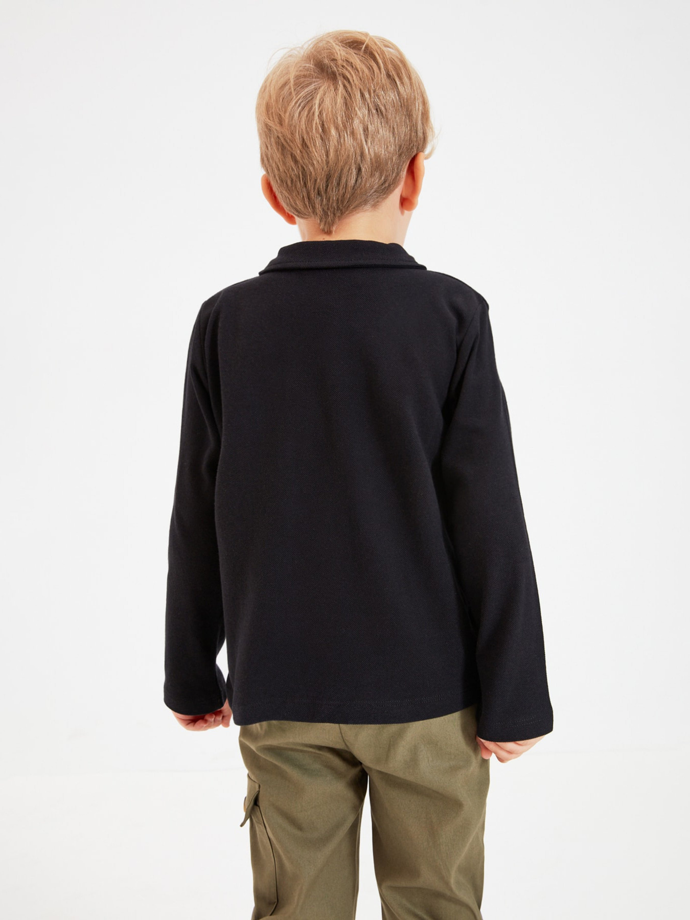 Поло Trendyol модель TKDAW22PO0005/Siyah Фото