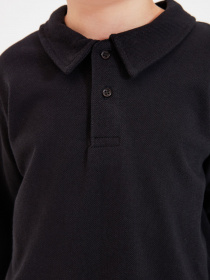 Поло Trendyol модель TKDAW22PO0005/Siyah Поло Trendyol модель TKDAW22PO0005/Siyah Фото