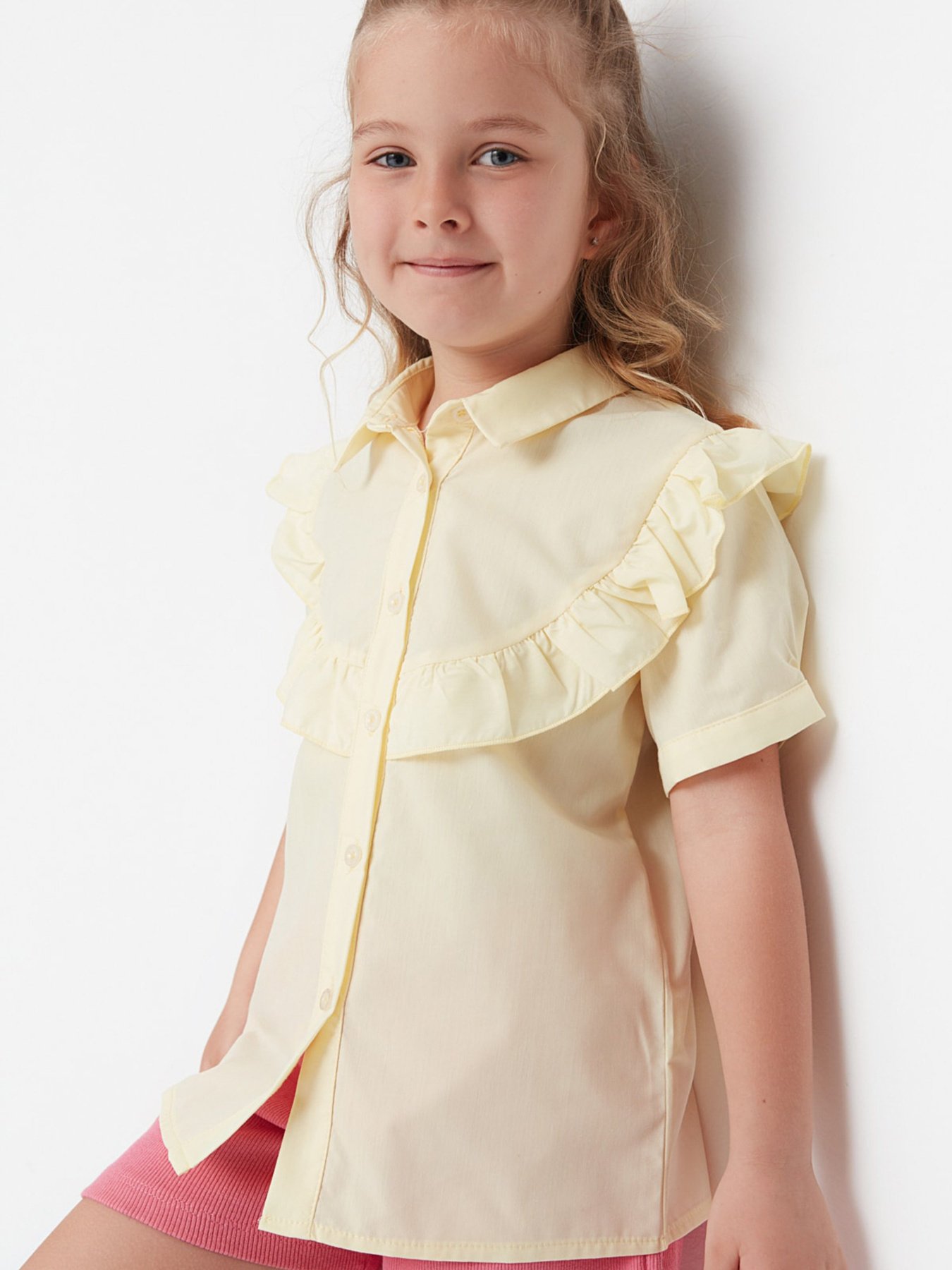 Блуза Trendyol модель TKDSS22GO0098/Sari Фото