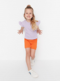 Шорты Trendyol модель TKDSS22SR00006/Turuncu Фото