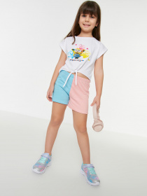 Повсякденні шорти Trendyol модель TKDSS22SR0242/Cok Renkli Фото