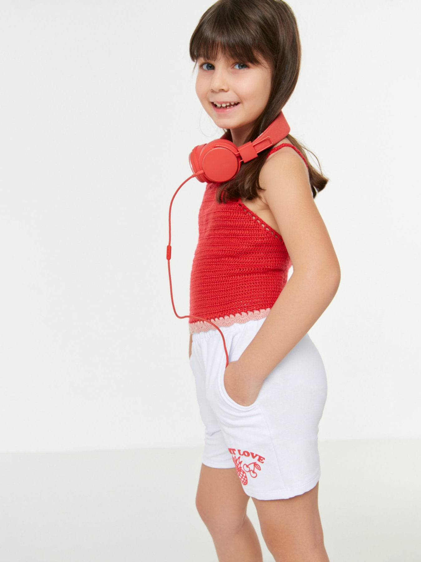 Шорты Trendyol модель TKDSS22SR0252/Beyaz Фото