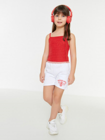 Шорты Trendyol модель TKDSS22SR0252/Beyaz Фото