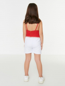 Шорты Trendyol модель TKDSS22SR0252/Beyaz Фото