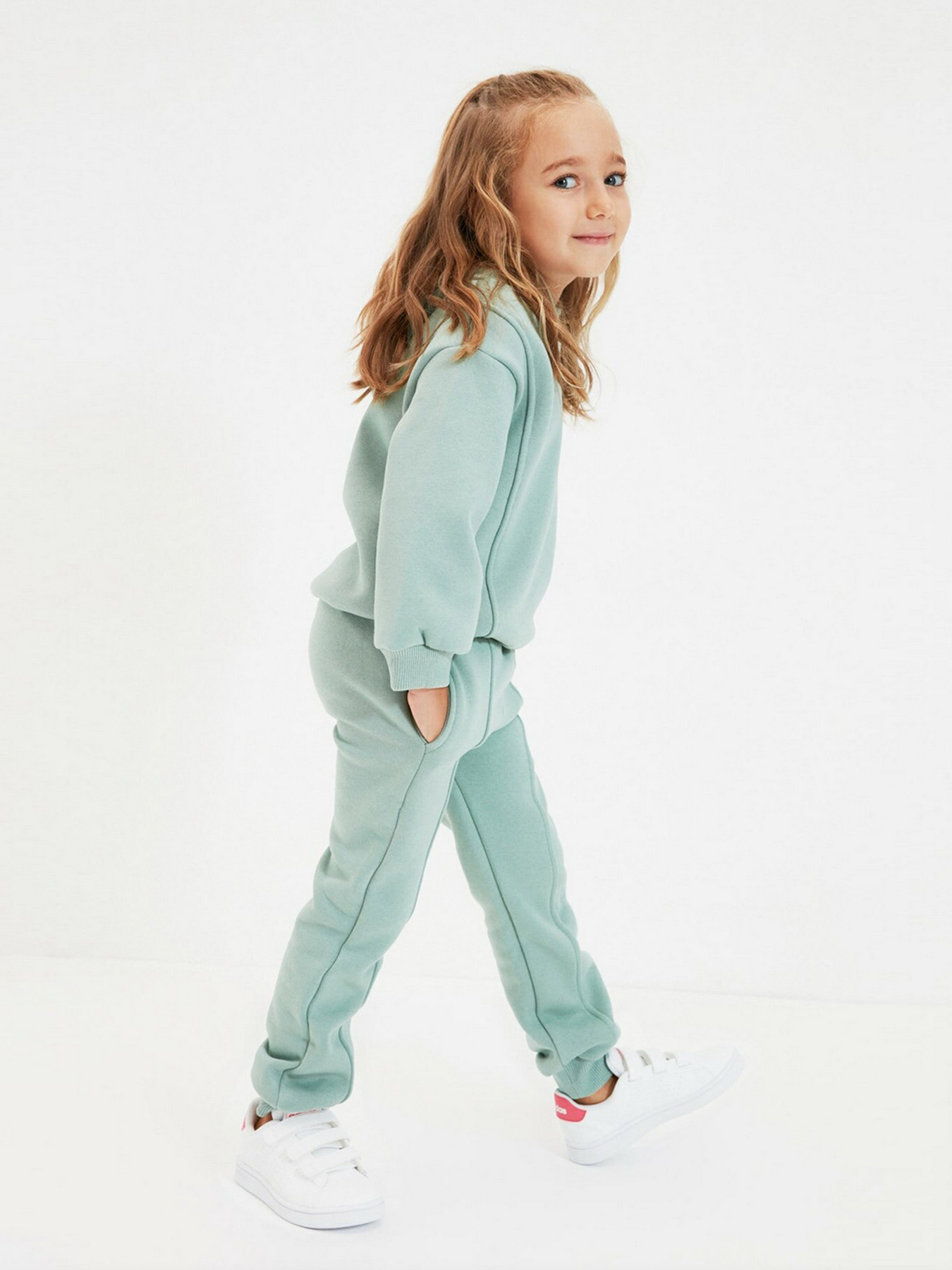 Спортивні штани Trendyol модель TKDAW22EA0117/Mint Спортивні штани Trendyol модель TKDAW22EA0117/Mint Фото