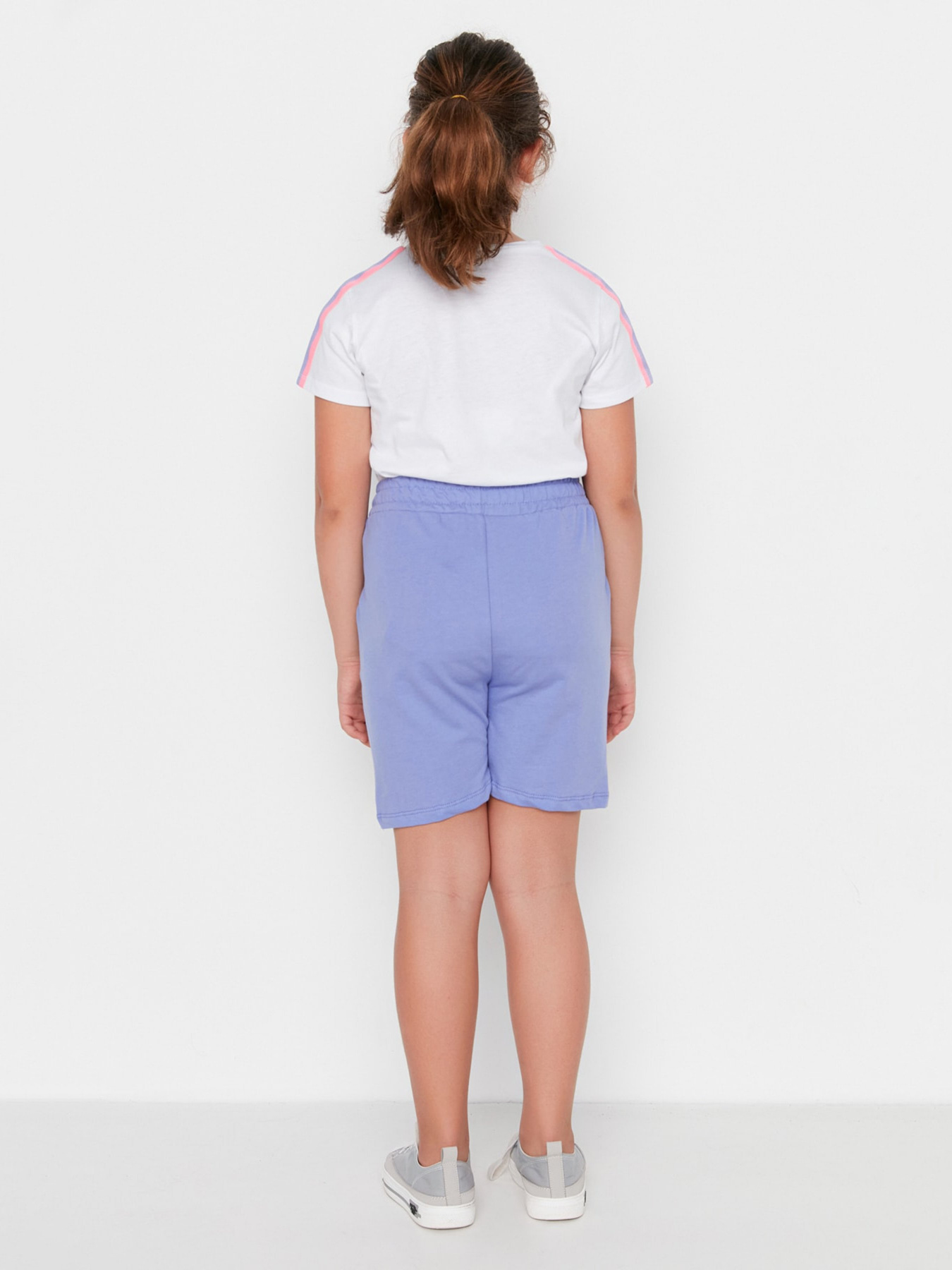 Шорти Trendyol модель TKDSS22SR0524/Lila Фото