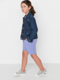 Шорти Trendyol модель TKDSS22SR0524/Lila Фото