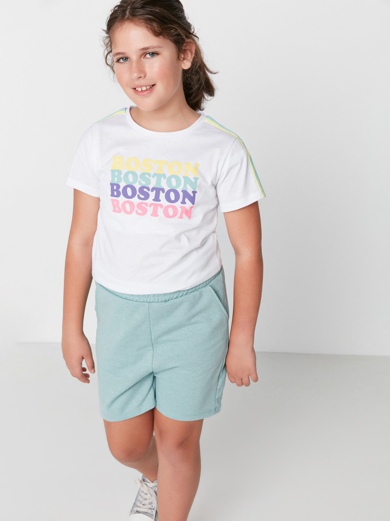 Шорты Trendyol модель TKDSS22SR0524/Mint Фото