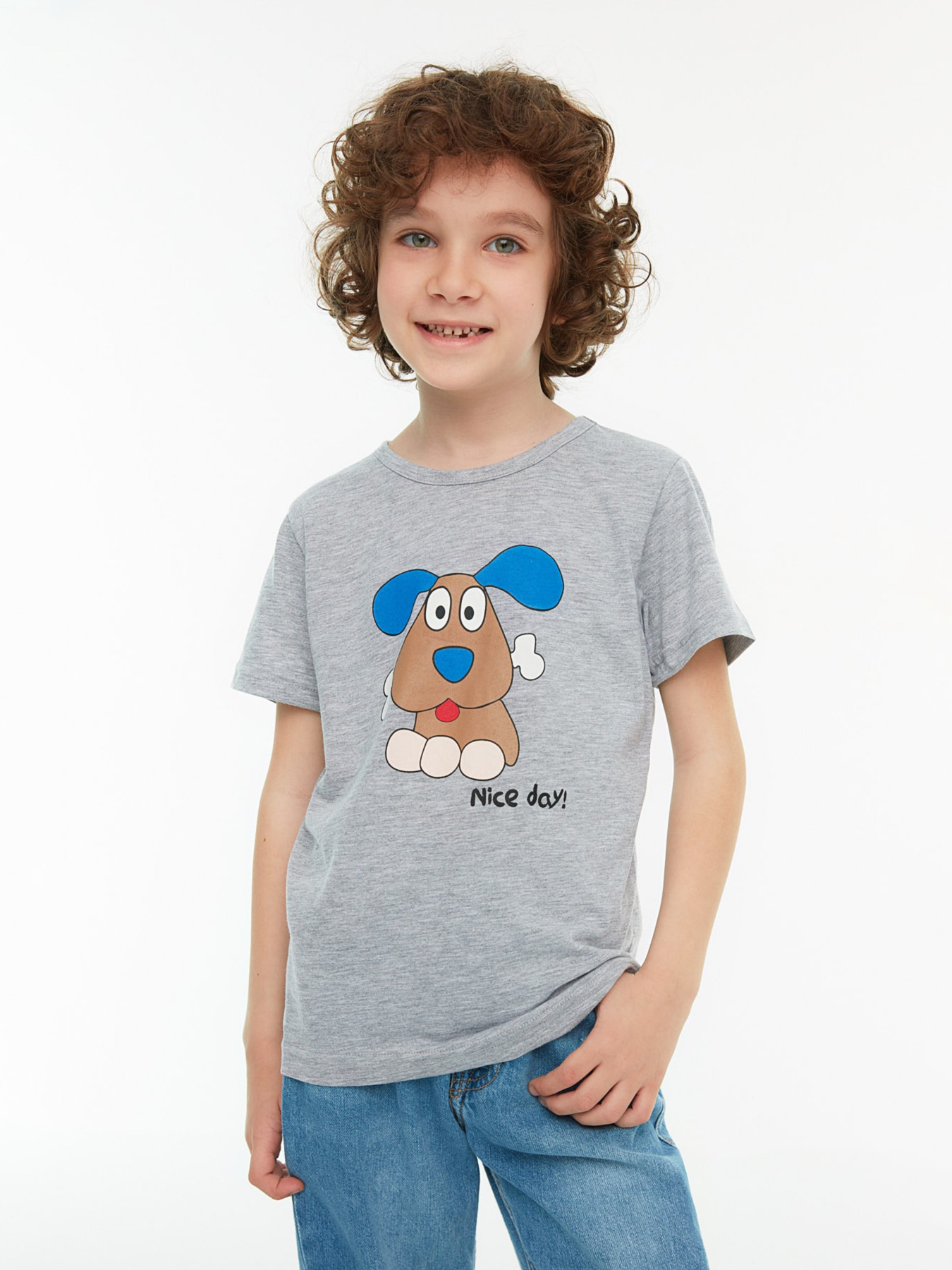 Набір футболок Trendyol модель TKDSS22TS00004/Gri-Lacivert Набір футболок Trendyol модель TKDSS22TS00004/Gri-Lacivert Фото