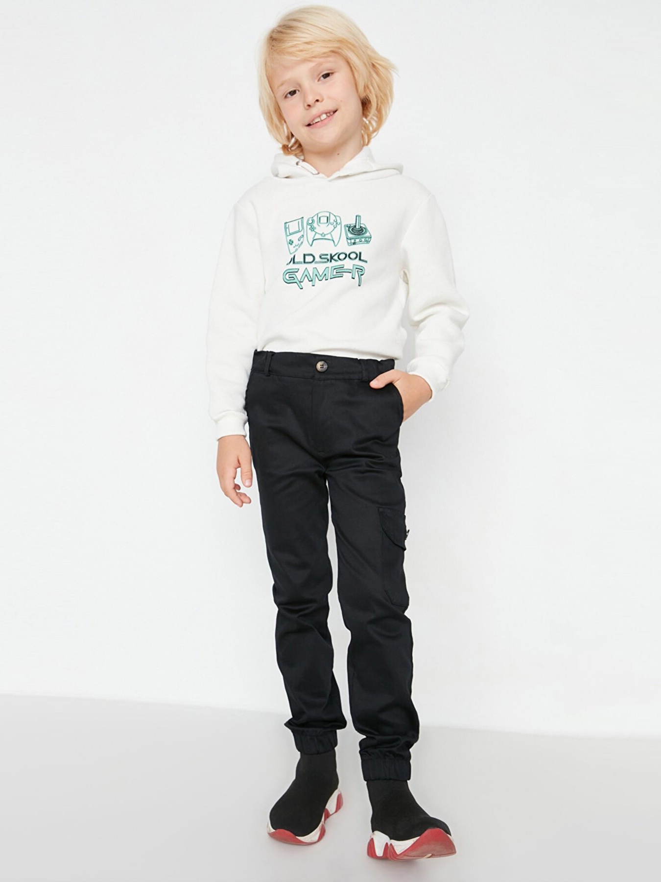 Джогери Trendyol модель TKDAW23PL00015/Siyah Фото