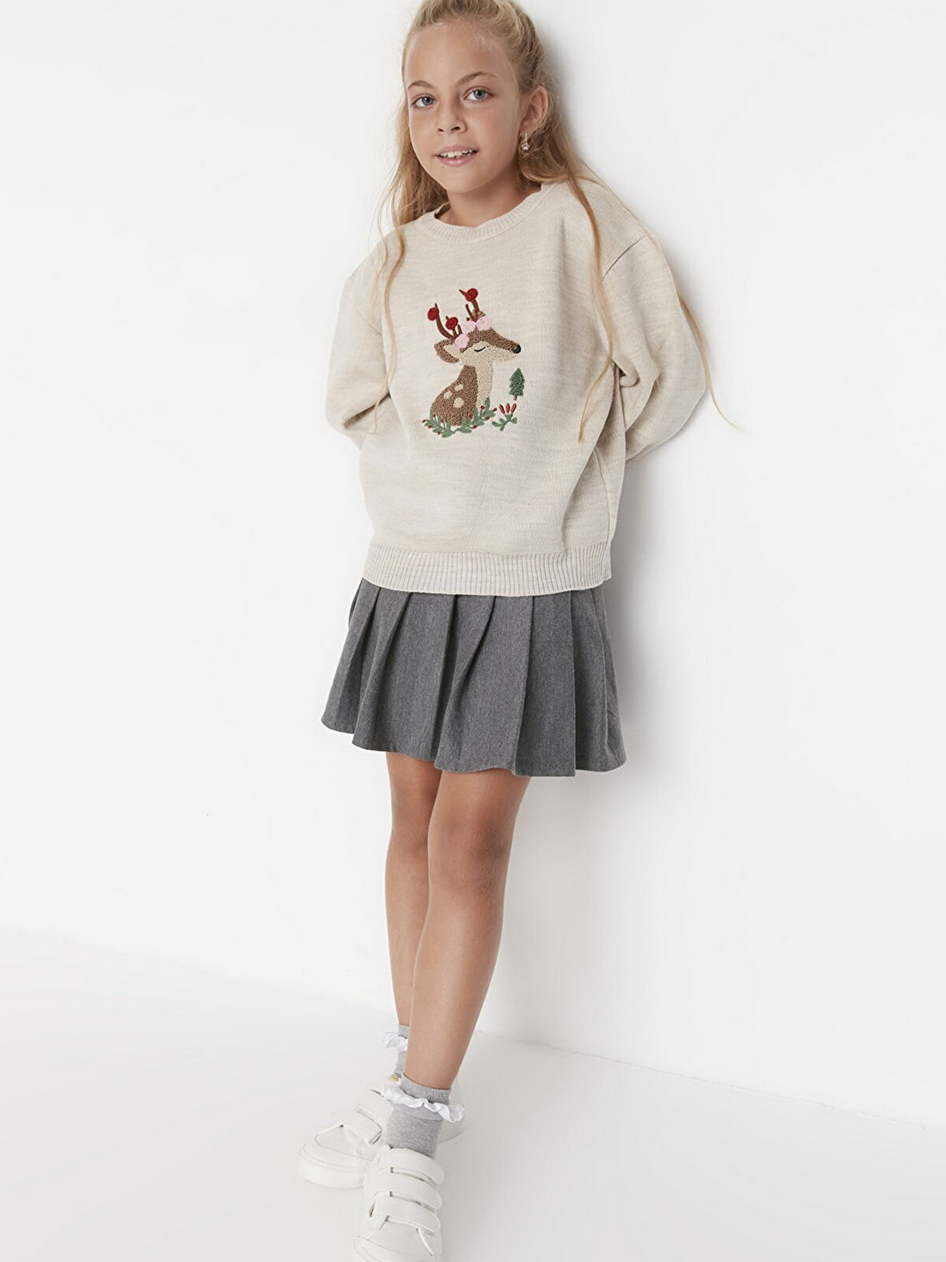 Джемпер Trendyol модель TKDAW23KZ00052/Bej Фото