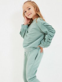 Свитшот Trendyol модель TKDAW22SW0238/Mint Фото