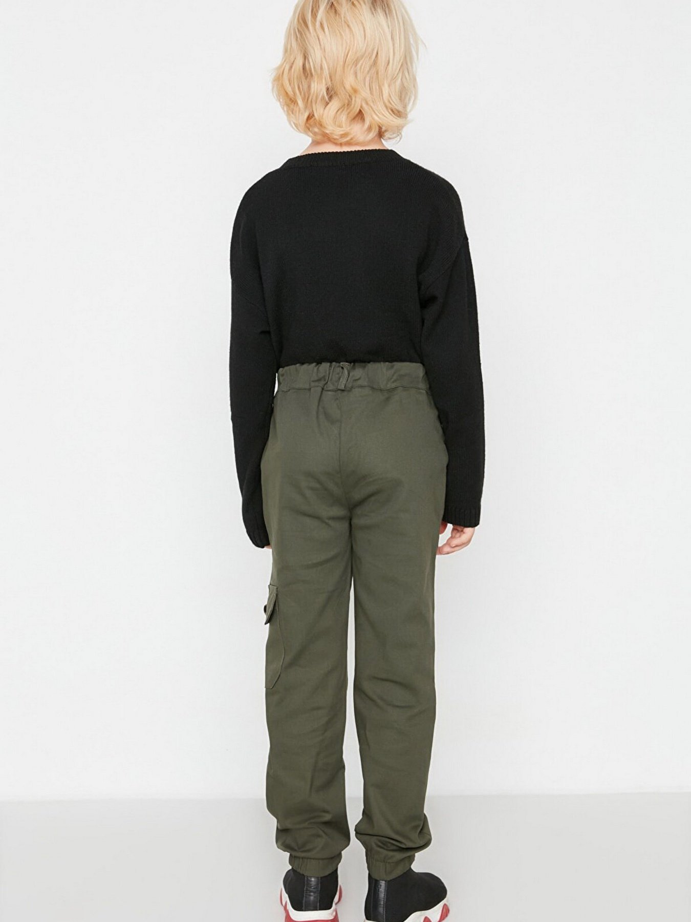 Джогери Trendyol модель TKDAW23PL00015/Haki Фото