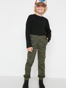 Джогери Trendyol модель TKDAW23PL00015/Haki Фото