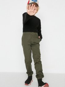 Джогери Trendyol модель TKDAW23PL00015/Haki Фото