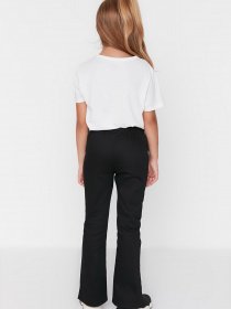 Брюки повседневные Trendyol модель TKDAW23PL00012/Siyah Фото