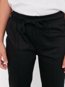 Повседневные штаны Trendyol модель TKDAW23PL00012/Siyah Фото