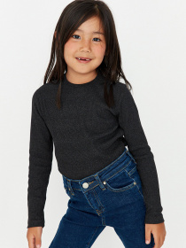 Лонгслів Trendyol модель TKDAW22TS0128/Gri Фото