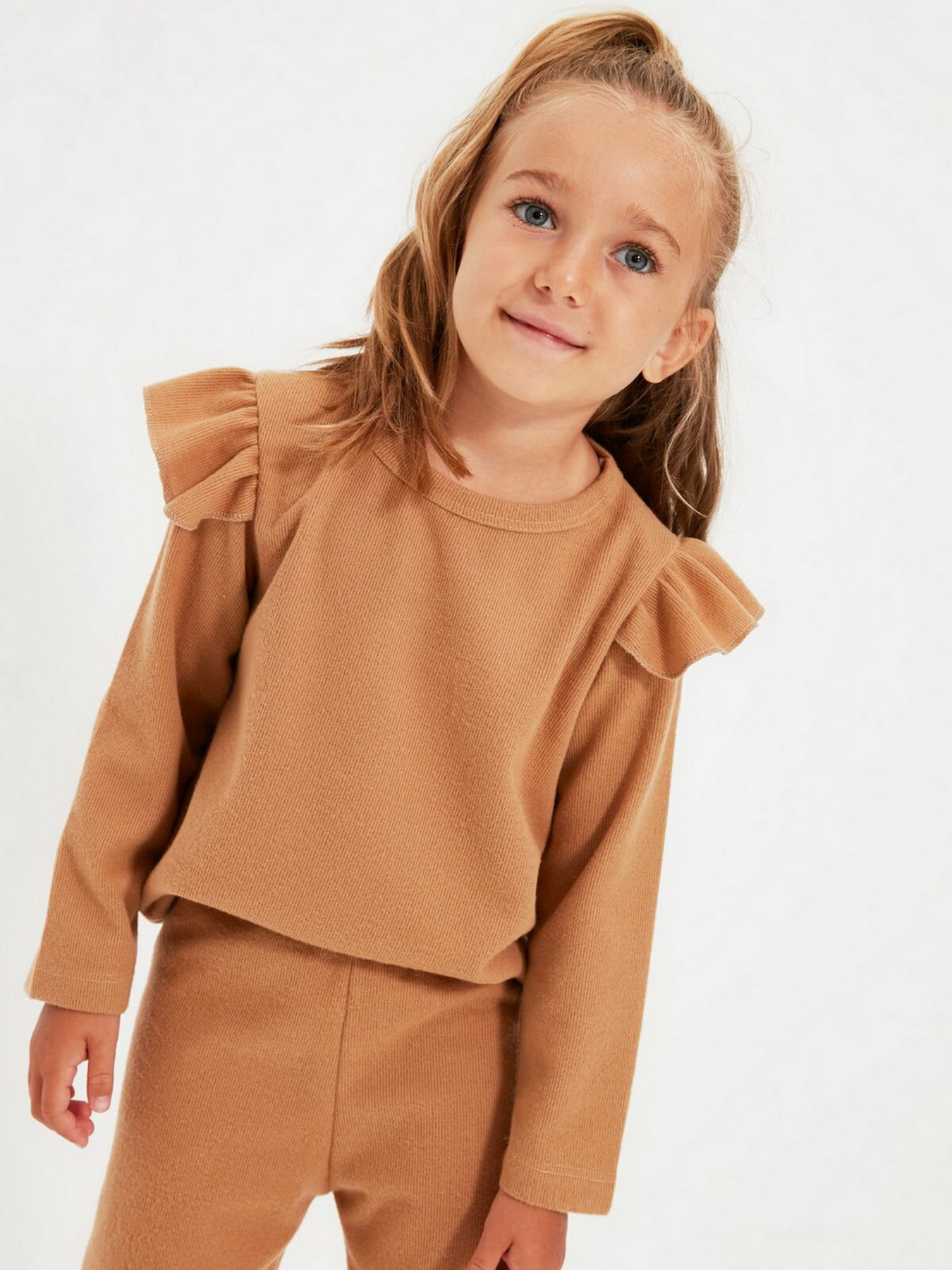 Світшот Trendyol модель TKDAW22SW0617/Camel Фото