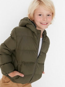 Демісезонна куртка Trendyol модель TKDAW22MO0555/Haki Фото