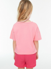 Футболка Trendyol модель TKDSS22TS00007/Pembe Фото