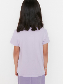 Футболка Trendyol модель TKDSS22TS1274/Lila Фото