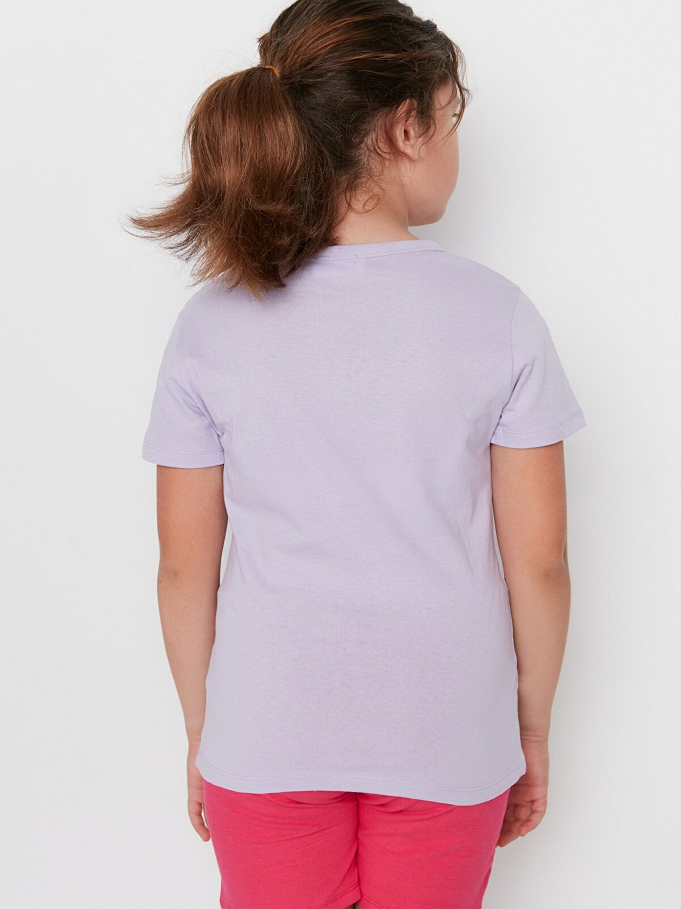 Футболка Trendyol модель TKDSS22TS1855/Lila Футболка Trendyol модель TKDSS22TS1855/Lila Фото